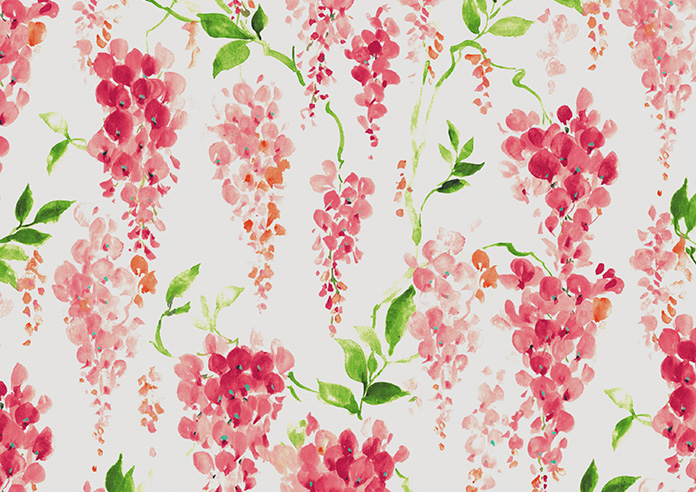 Wisteria Silk, Vivid Pink - Made to Measure Curtains - Image 9